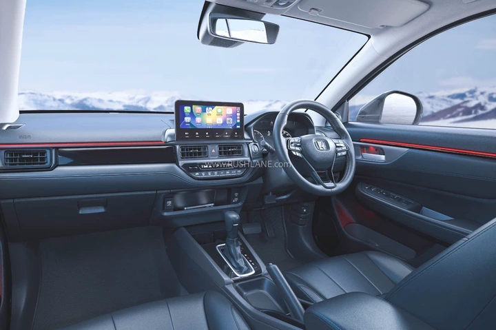 Honda Elevate Signature Black Edition Interior Features