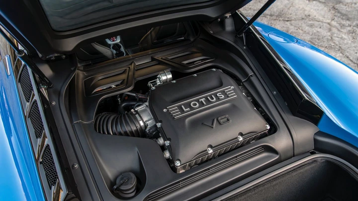 Lotus flower Emira engine