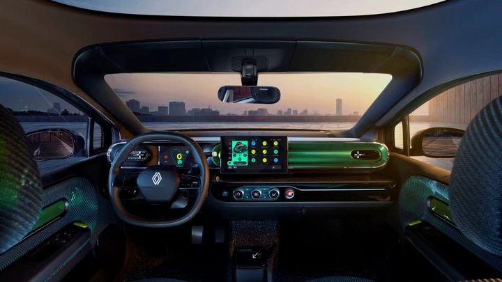 Renault Twingo E Tech Prototype Interior 2025