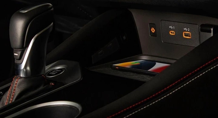 The Nissan Altima interior.